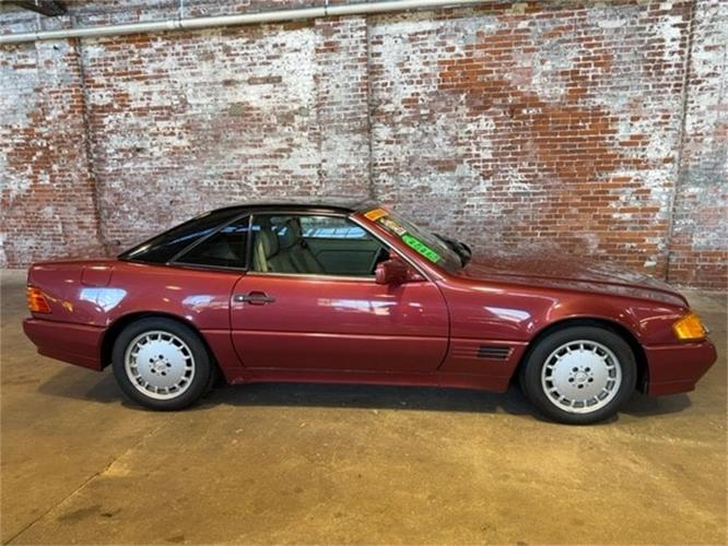 1990 mercedes-benz 500sl in reading, pennsylvania