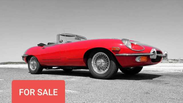 jaguar e-type series 2 1969 dhc - no reserve !!!