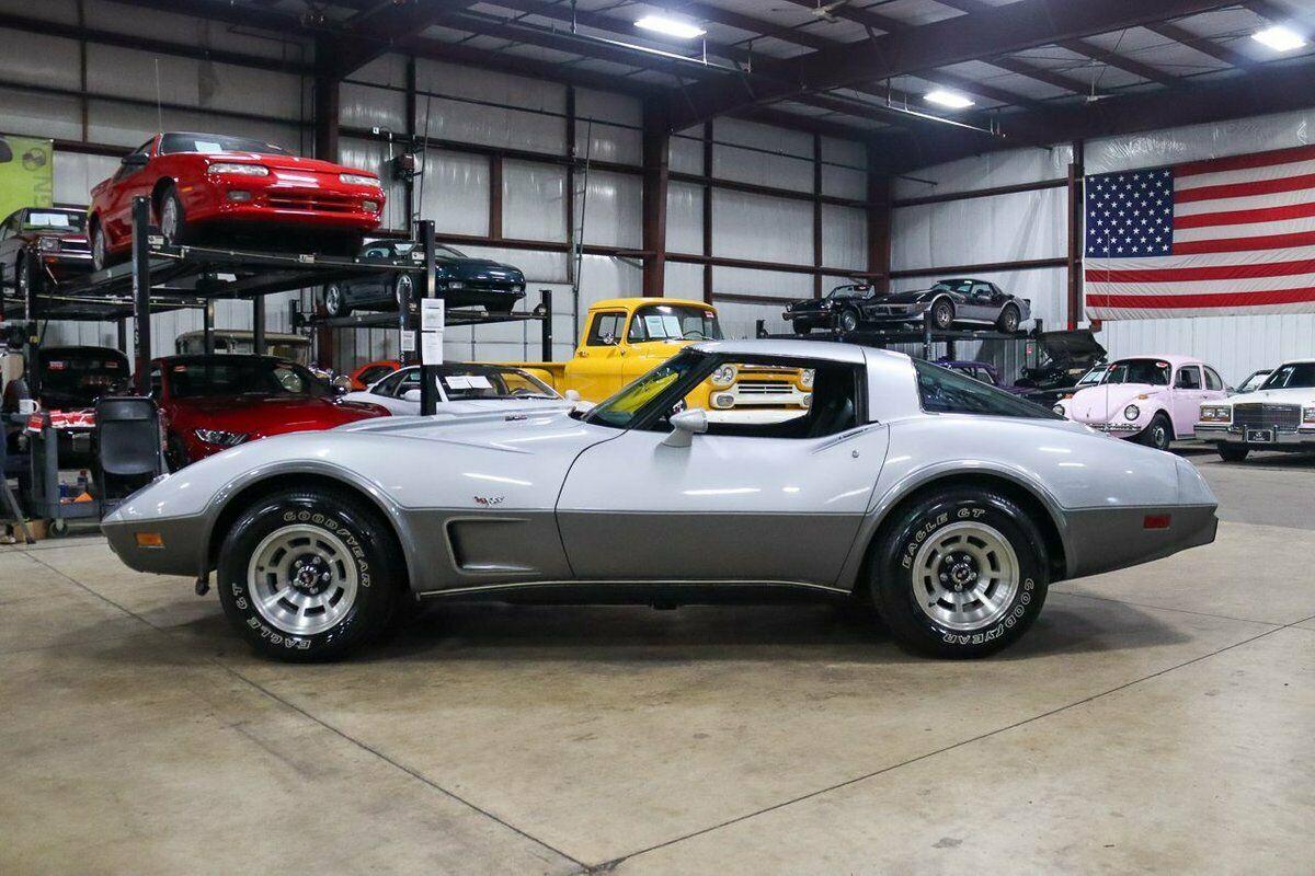 1978 chevrolet corvette 13016 miles gray coupe 350 v8 automatic