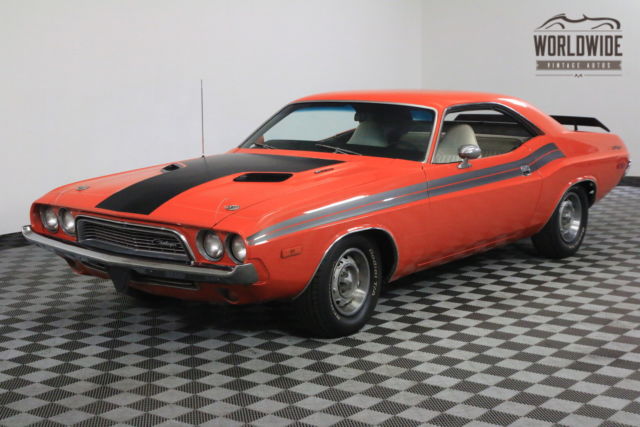 1973 orange v8 auto hemi orange!