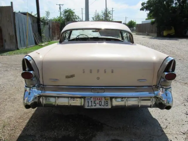 1957 buick super riviera 2drht. west texas ranch find. solid. a/c, power seat