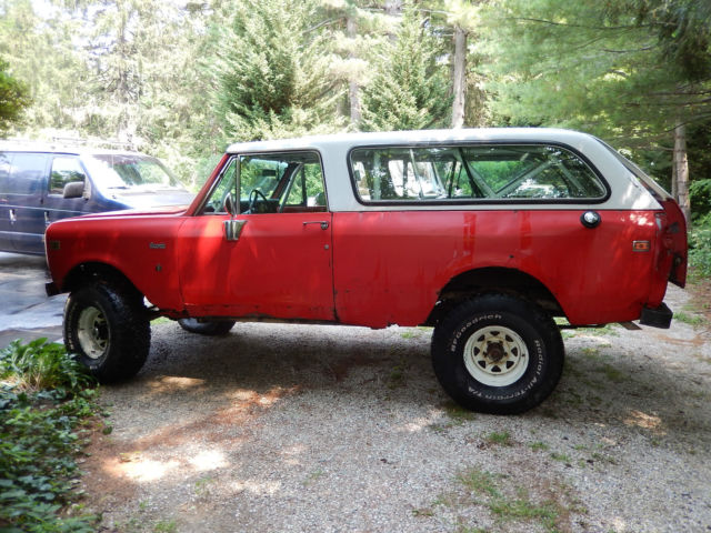 1980 international scout ii sd33t nissan turbo diesel 4x4 , off road crawler