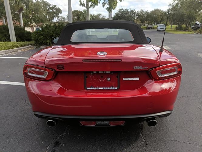 used 2018 fiat 124 spider classica sarasota, fl 34236 for sale in sarasota, florida