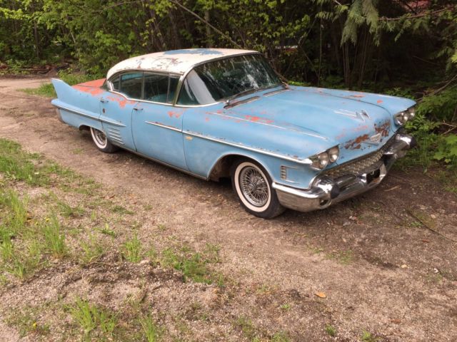 1958 cadillac series 62 barn find ***no reserve**