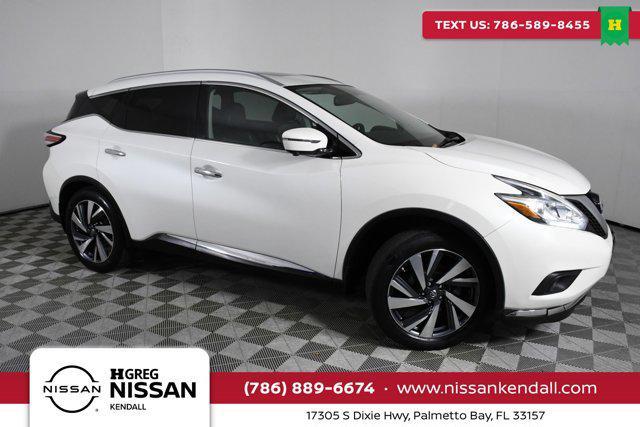 2018 nissan murano platinum