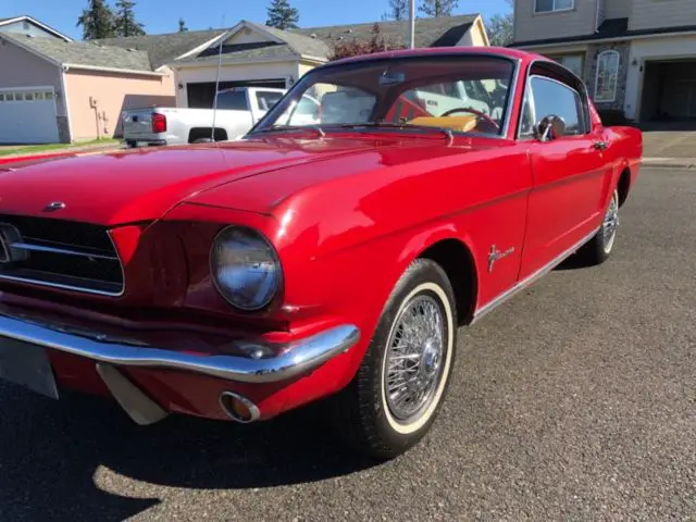 1965 ford mustang fastback 2+2 original owner for 50+ years no reserve