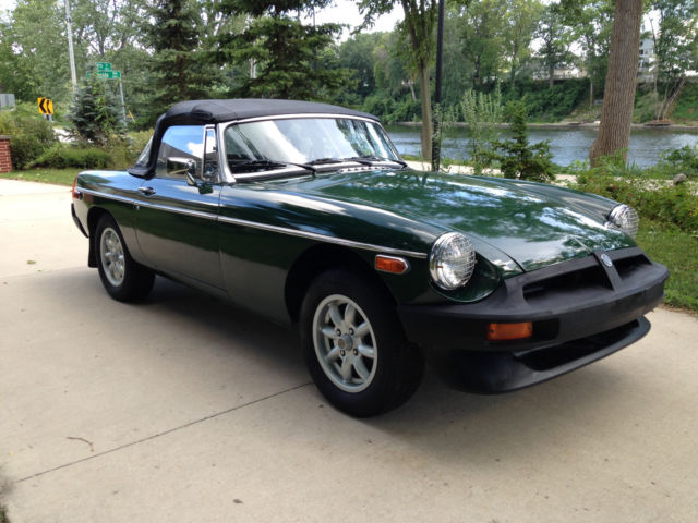 1979 mgb mk iv roadster (no reserve) factory overdrive!