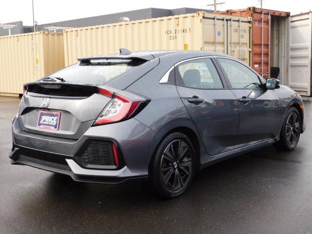 used 2017 honda civic ex hatchback bellevue, wa 98004 for sale in beaux arts, washington