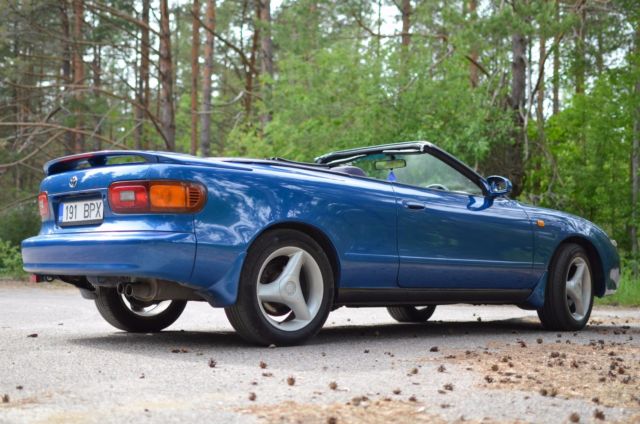 toyota celica 4ws jdm rhd, new hood and paint. price to sell ! rare convertible
