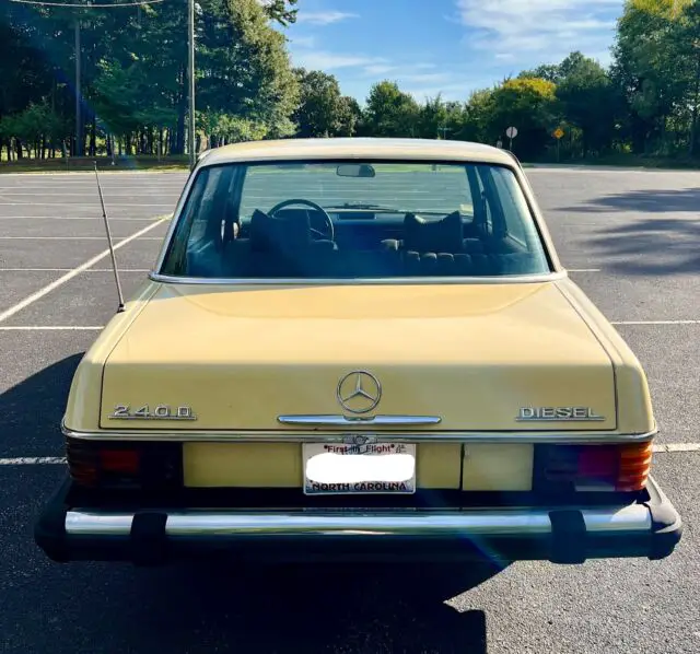mercedes-benz 240 d, 240d, w115, cold air conditioning, many new parts, 1976