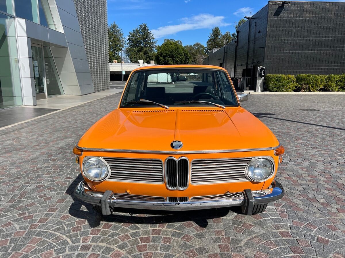1973 bmw 2002 coupe orange rwd manual