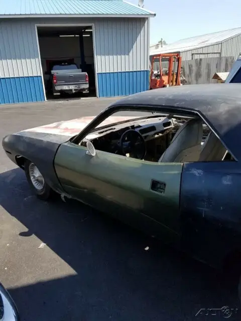 1970 plymouth barracuda coupe project vehicle all steel frame no rust 50th ann