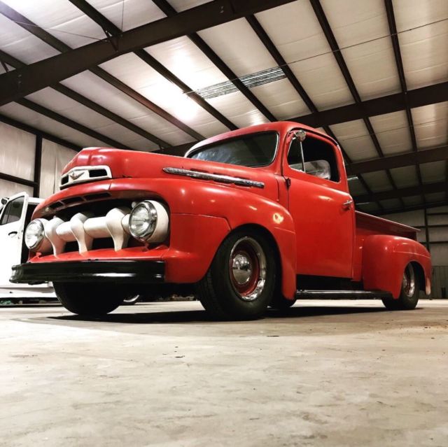 1951 ford f-1 f1 pickup shop truck patina