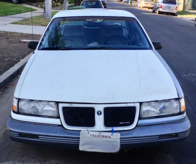 1991 pontiac grand am 76k miles california car - 2nd owner - clear title