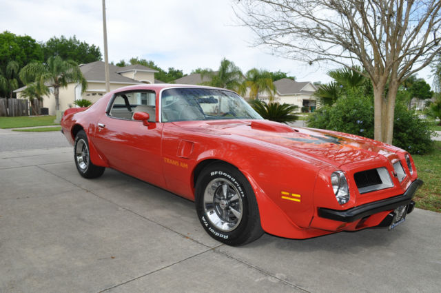 1974 pontiac trans am 455 low miles, excellent paint & interior