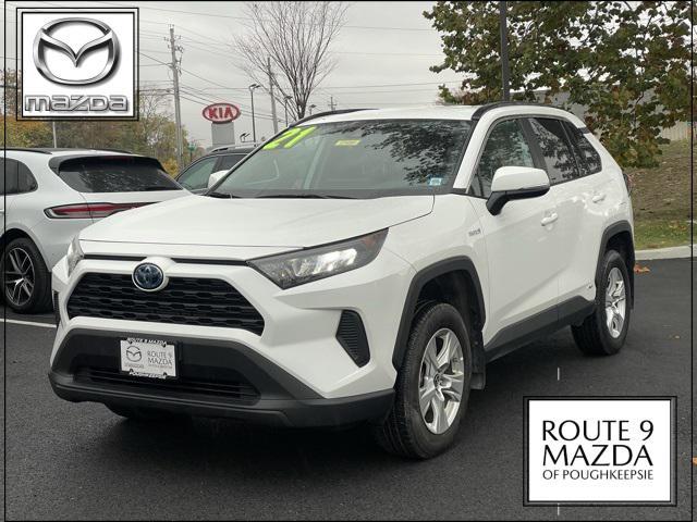 2021 toyota rav4 hybrid le