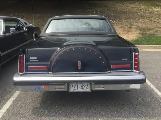 continental mark vi coupe electronic fuel injection