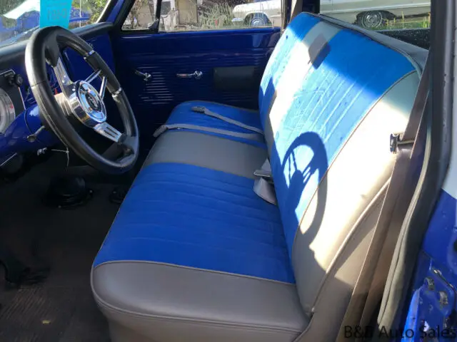 1971 chevrolet k20 0 blue 4 spd