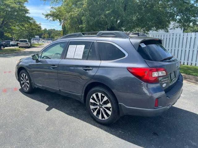 2016 subaru outback 2.5i limited
