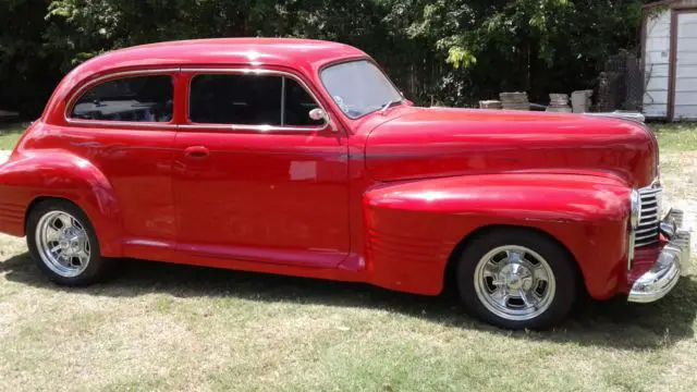 1941 pontiac, street rod sedan