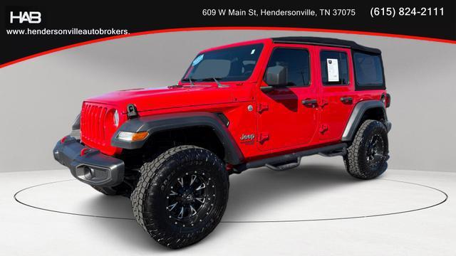 2018 jeep wrangler unlimited sport