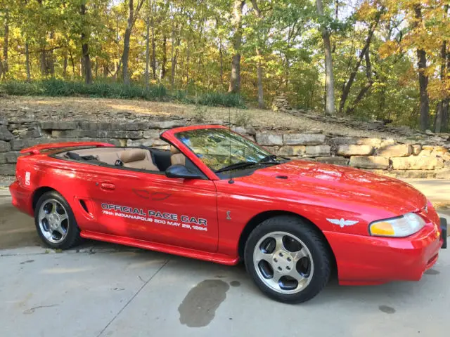 1994 mustang cobra pace car convertible