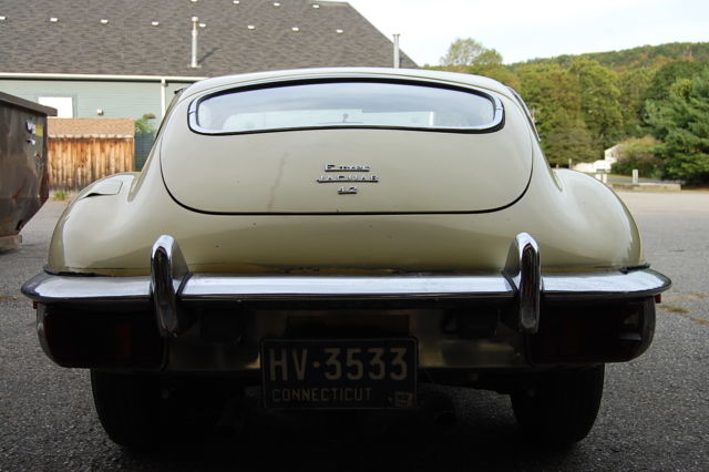 1969 jaguar xke e-type series 2 coupe #'s match project great original paperwork