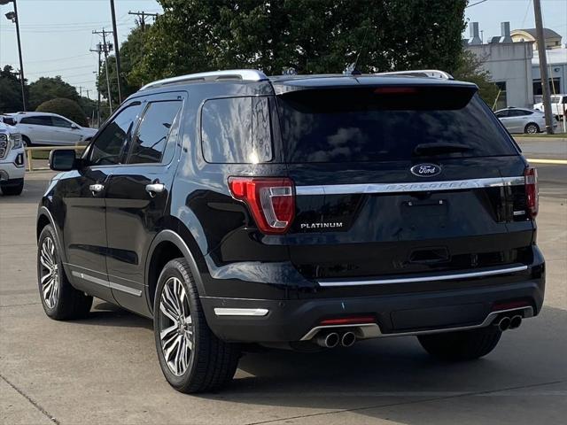 2018 ford explorer platinum
