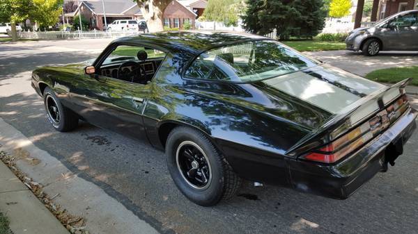1981 chevy camaro 4 speed z28 clone streetcar v8 4spd manual sbc 350 hotrod