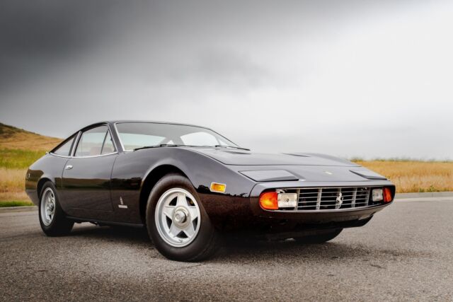 1972 ferrari 365 gtc 365 gtc/4 original black/tan 34981 miles black manual