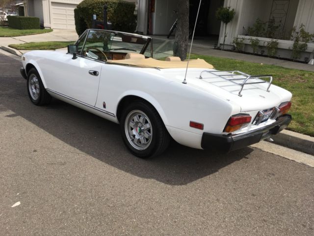 fiat 124 1982 spider 53,000mls stunning condition. low mileage totally reliable