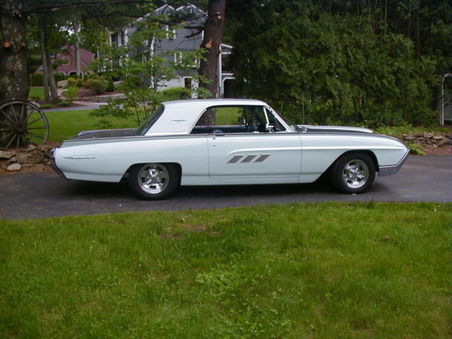 1963 ford thunderbird hardtop a real nice driver mass. aaca scta v8 ty-rods maac