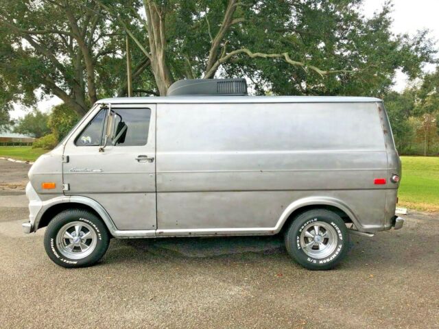 1970 ford econoline shorty cargo van - mechanically restored with natural patina