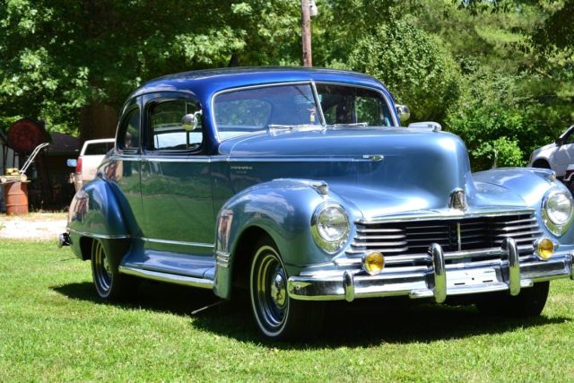 beautiful 1946 hudson business coupe rare and ready to drive anywhere in comfort