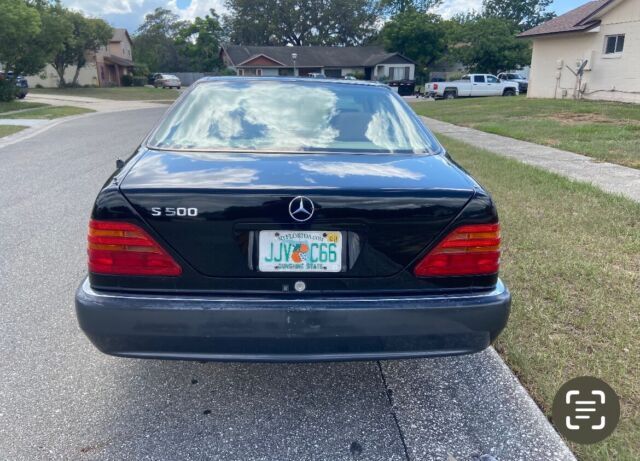1994 mercedes-benz s500 coupe black rwd automatic 500