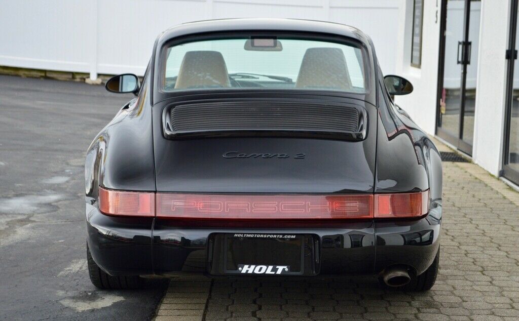 1993 porsche 911 carrera 2 coupe black/tan 5-speed manual fully serviced