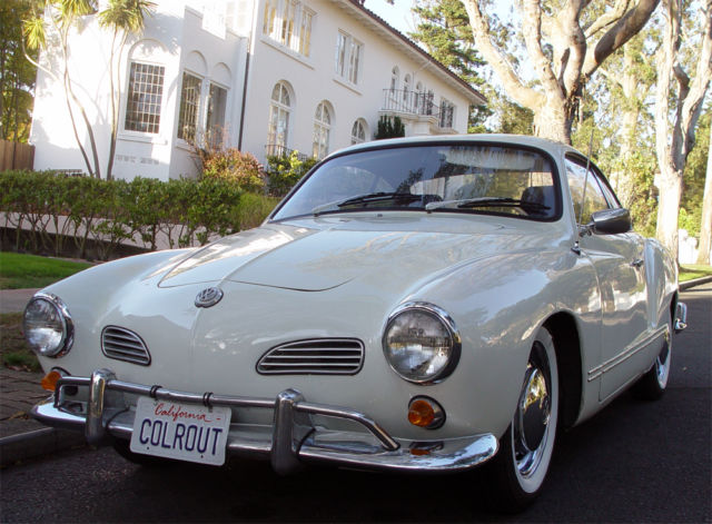 beautiful 1968 vw volkswagen karmann ghia off pan restoration, long block engine