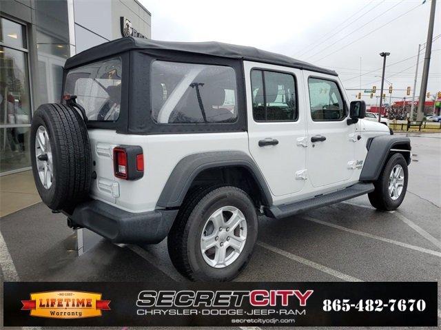 used 2018 jeep wrangler 4wd unlimited sport oak ridge, tn 37830 for sale in oak ridge, tennessee
