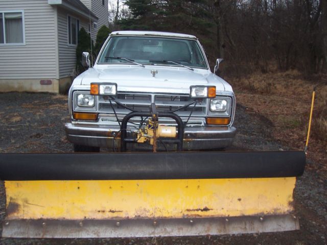 1989 dodge w250 plow truck 360 auto trans danas with 410 gears