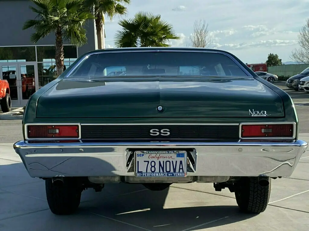1970 chevrolet nova chevy 396 matching numbers engine and heads restored