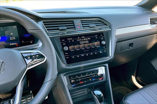 2022 volkswagen tiguan 2.0t se r-line black 4motion