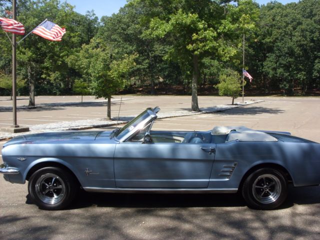 66 ford mustang conv. pony interior