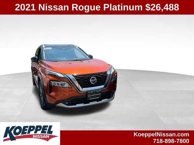 2021 nissan rogue platinum