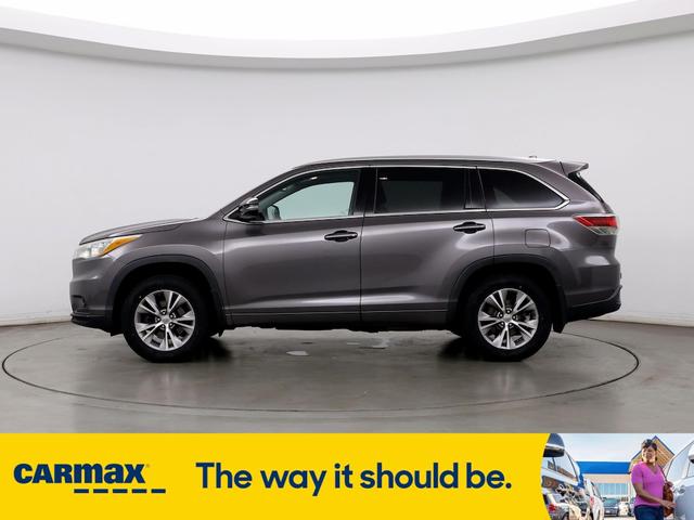 2015 toyota highlander xle