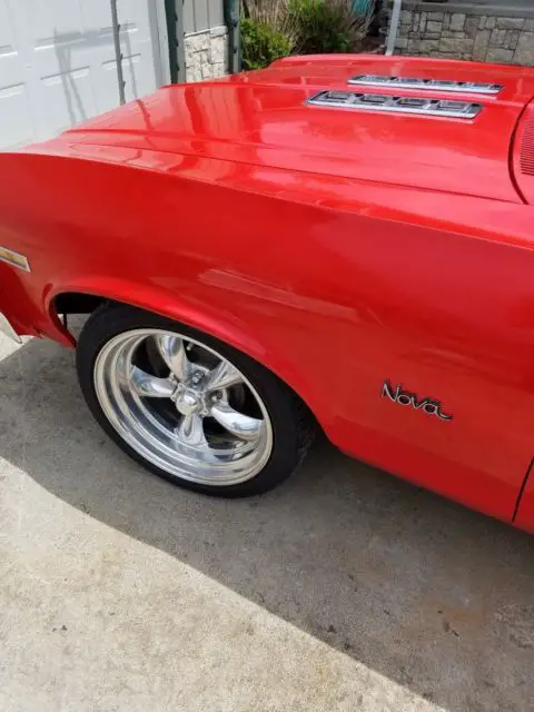 1973 chevy nova,restomod,hot rod.350