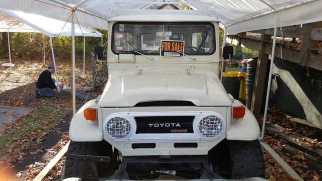 1978 toyota bj40 land cruiser 3.0l 4 cyl diesel 4 spd 4x4 55k miles 6 pass fj40