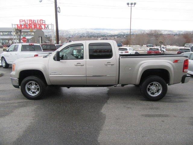used 2009 gmc sierra 2500 4x4 crew cab slt wenatchee, wa 98801 for sale in appleyard, washington