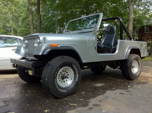 jeep scrambler cj-8 rebuilt