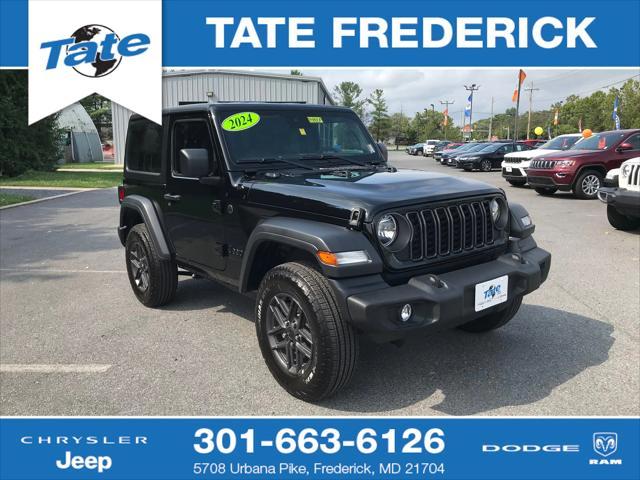 2024 jeep wrangler 2-door sport s 4x4