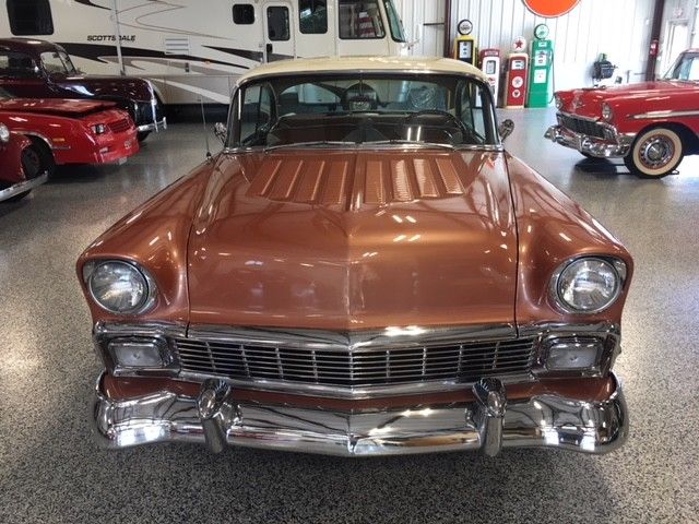 1956 chevrolet 2 door hardtop bel air - 66k original miles, super nice tri-five